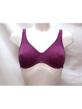 Sujetador mujer con aro copa C brocado