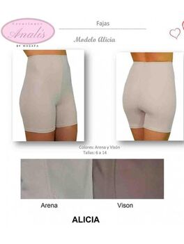 Faja Alicia Blanco 10/110