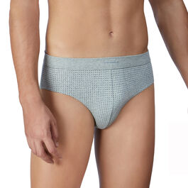 Slip hombre FREE MAN estampado pespuntes.