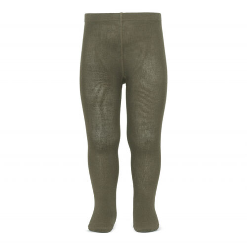 Leotardos Básicos Punto Liso Camel 00