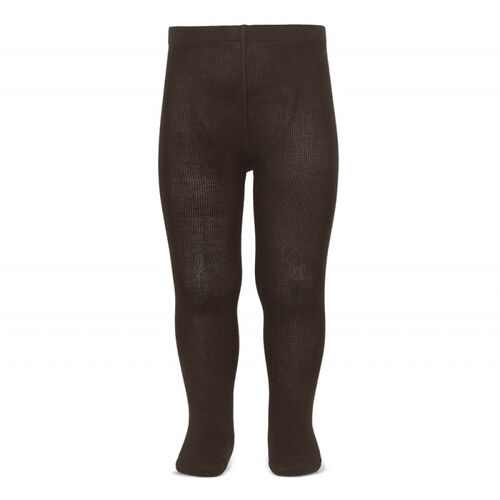 Leotardos Básicos Punto Liso Camel 00