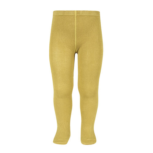 Leotardos Básicos Punto Liso Camel 00