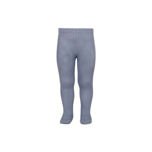 Leotardos Básicos Punto Liso Azul Bebé 16