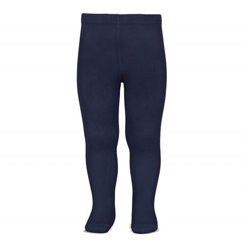 Leotardos Básicos Punto Liso Azul Bebé 16