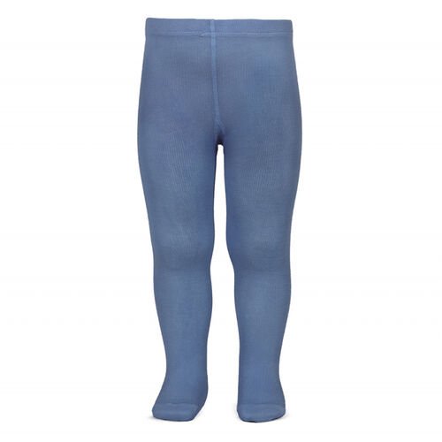 Leotardos Básicos Punto Liso Azul Francia 0