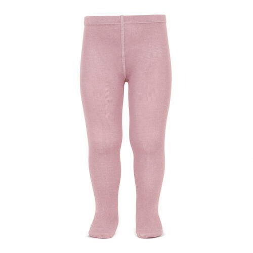 Leotardos Básicos Punto Liso Rosa Palo 0
