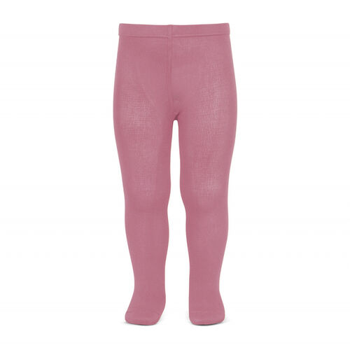 Leotardos Básicos Punto Liso Rosa Palo 0