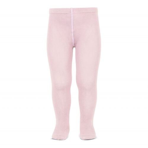 Leotardos Básicos Punto Liso Rosa Empolvado 14