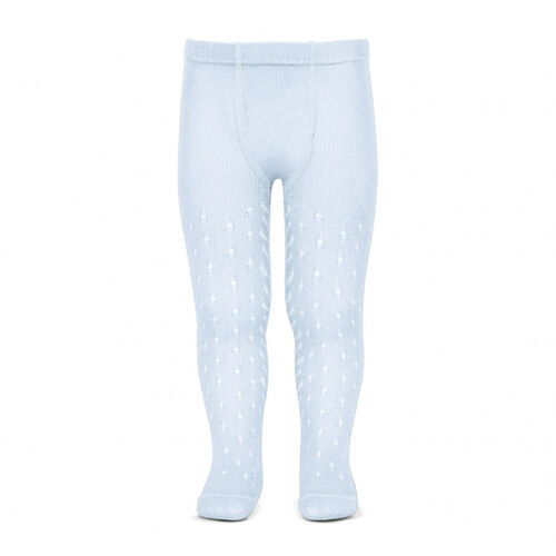Leotardos Perlé Calados Blanco 000