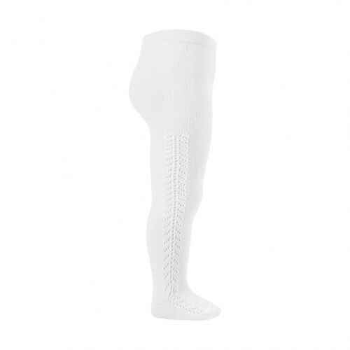 Leotardos Cálidos Calado Lateral Rosa 000