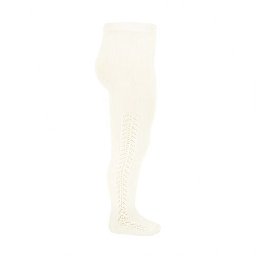 Leotardos Cálidos Calado Lateral Rosa 000