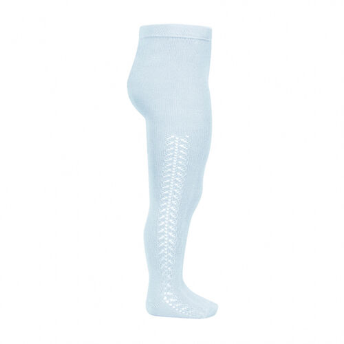 Leotardos Cálidos Calado Lateral Rosa 000