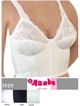 SUJETADOR ESTOMAGO CON BLONDA