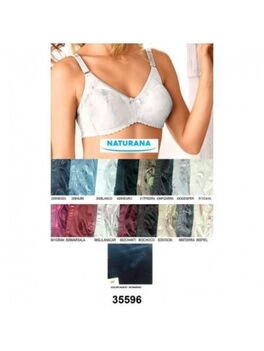 Sujetador reductor copa B brocado sin aro