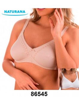 SUJETADOR SIN ARO ALGODON COPA B