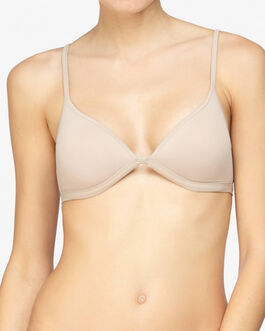Sujetador mujer sin aros con relleno