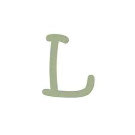 Apliques Guipur Letra L