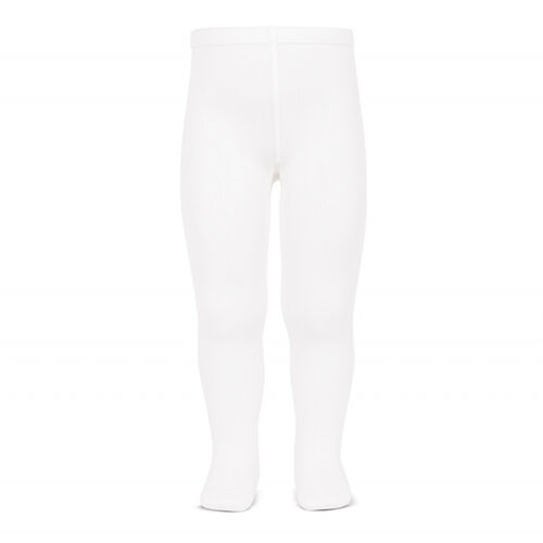 Leotardos Básicos Punto Liso Blanco 0