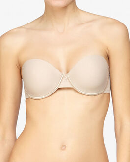 Sujetador mujer copa B sin tirantes
